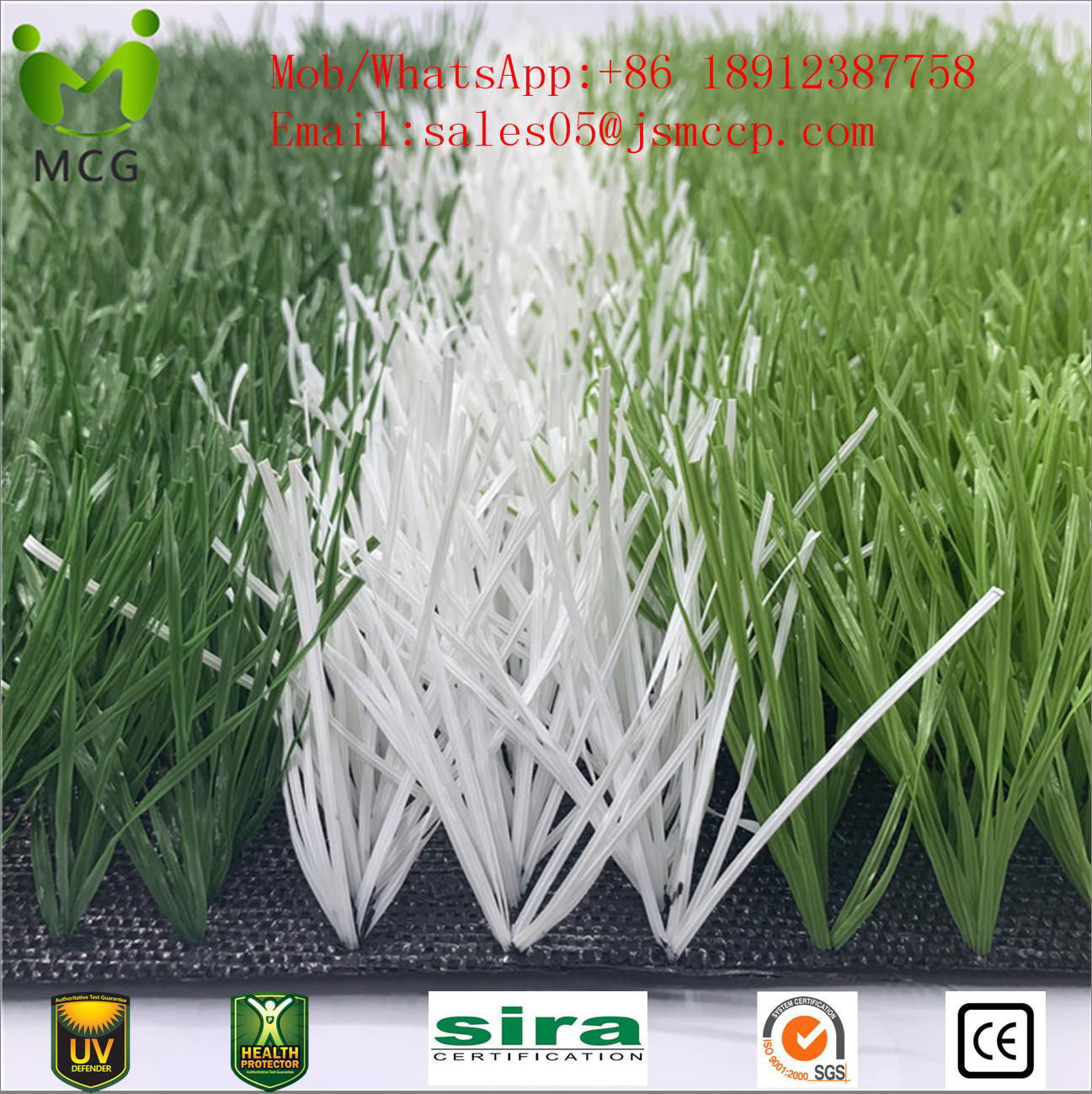 50mm Artificial Grass For Football Court 5