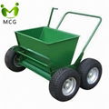 Sand infilling machine for artificial grass