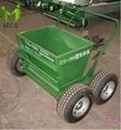 Sand infilling machine for artificial grass