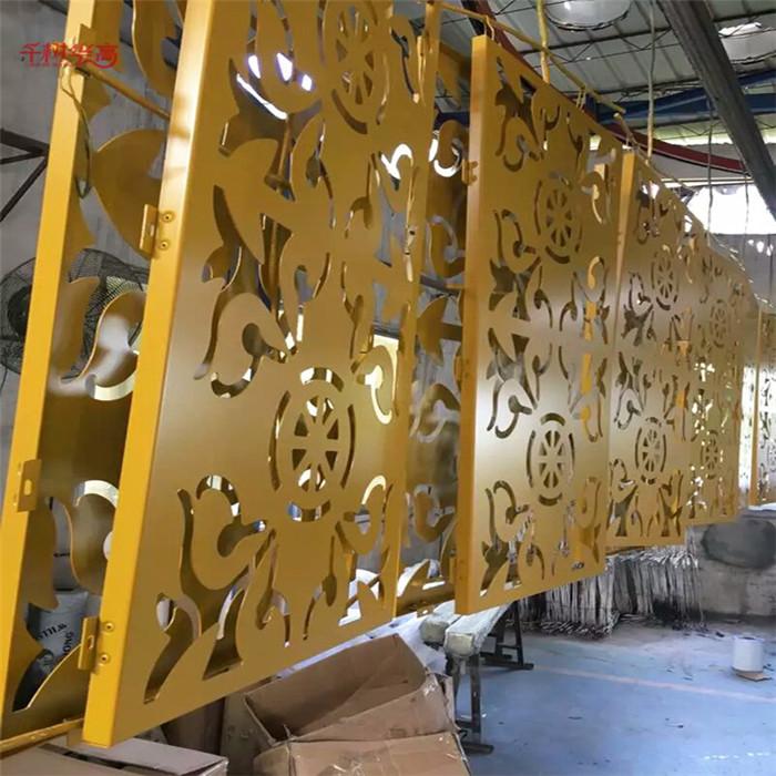 華高建材金屬鋁窗花加工 2