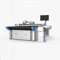 Oscillating Knife Cutting Machine, Digital Flatbed Cutter Fabric Cutting Plotter