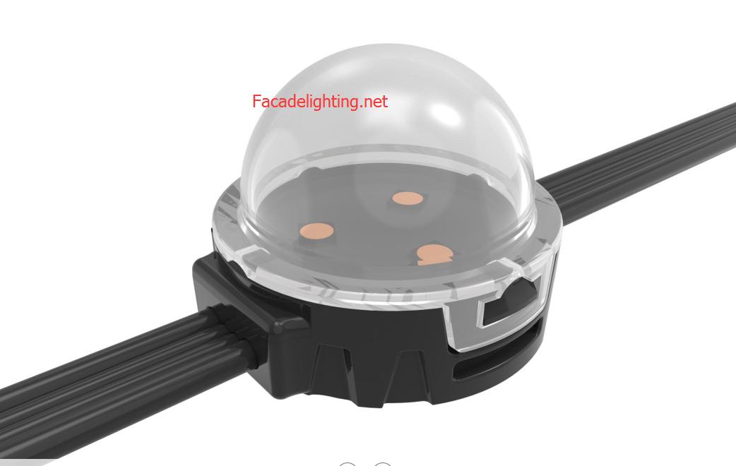 30mm DMX512 led pixel light for media facade 2