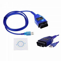 VAG KKL 409.1 OBD2 K-Line KWP2000 ISO9141 USB FOR Diagnostic Tool