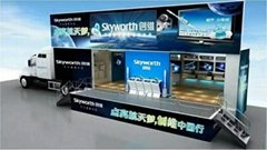 13 meters long mobile stage mobile trailer 