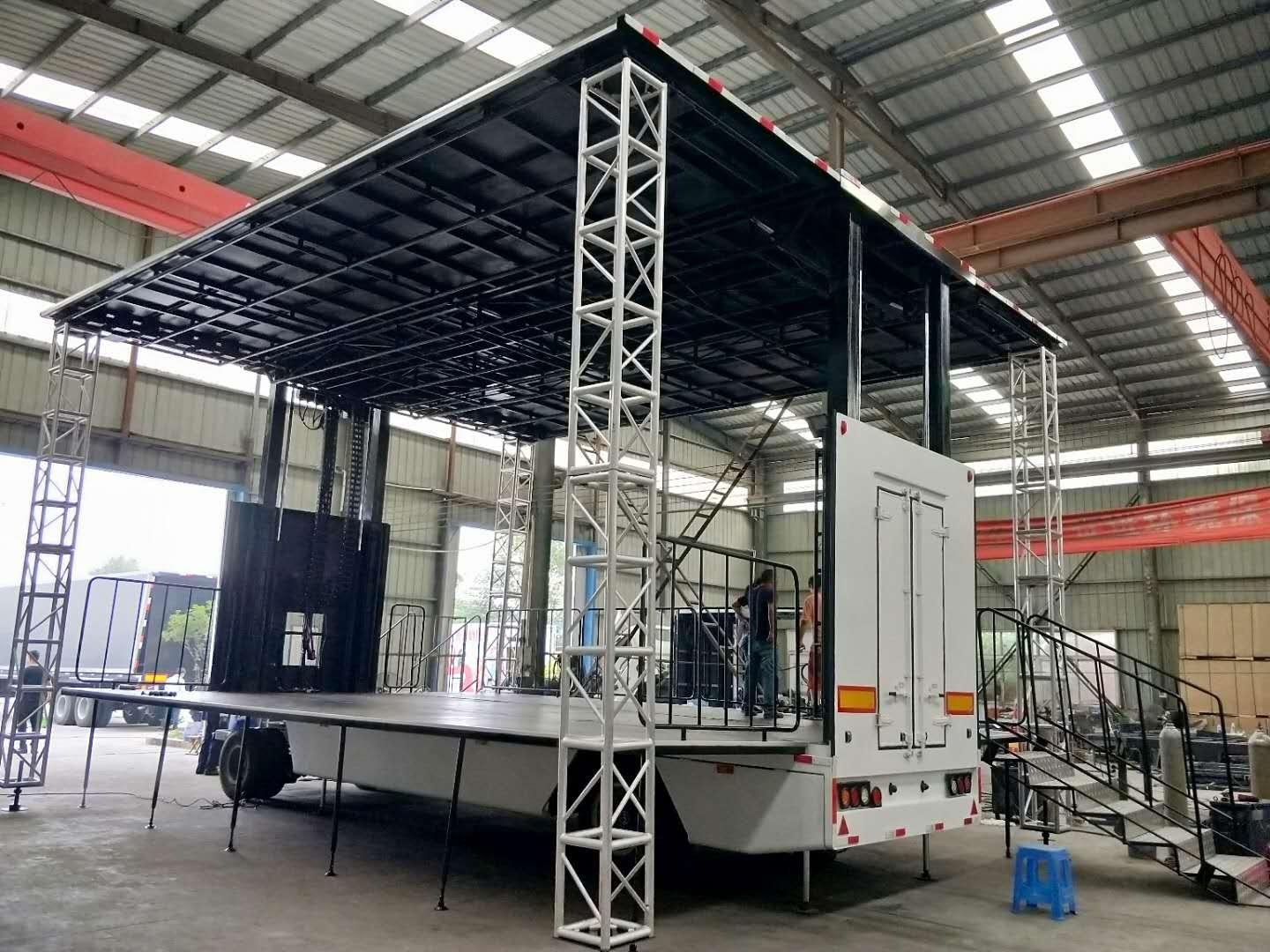 9m mobile stage truck mobile stage trailer 3