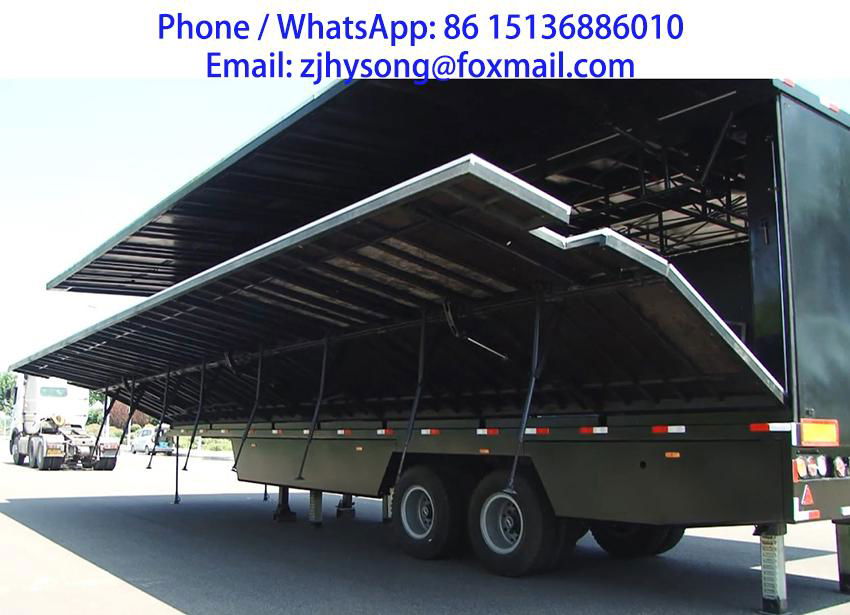 12 m  mobile stage truck trailer  for sale 4