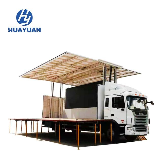 7.6 m custom led mobile church stage truck for roadshow 2
