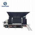 7.6 m custom led mobile church stage truck for roadshow