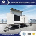 cheap road show led mobile stage truck box trailer 4