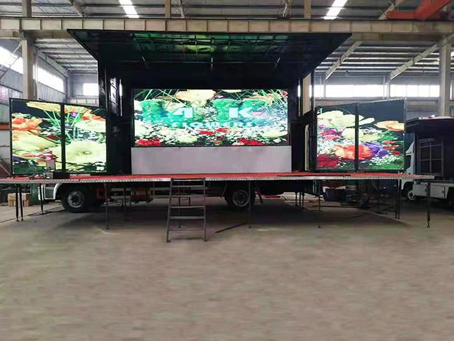 China 9.6m Move Gospel evangelist truck 4