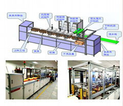 High power four station integrated automatic production line