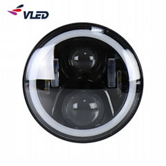 Wholesale 2020 Hi-Lo Beam Angel Eye Replacement LED Projector Lens Jeep Wrangler