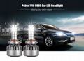 40W 4000lm Car H4 H13h7 H8 H9 H11 Hight/LED Low Beam Headlight Bulbs 4