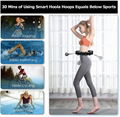 Upgraded Large Size Smart Weighted Exercise Hoola Hoops, Abdomen Fitness Weight  3