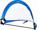 Amazon B      Pop-Up Soccer Goal Net Set with Carrying Case - 2.5 Feet, Blue 1