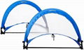 Amazon B      Pop-Up Soccer Goal Net Set with Carrying Case - 2.5 Feet, Blue 5