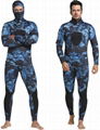 Nataly Osmann Men 5mm Spearfishing Premium Camouflage Neoprene Wetsuit Scuba Div