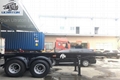 2 Axles 40ft Skeletal Container Transport Semi Truck Trailer 1