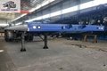 2 Axles 30T Flatbed Container Transport Semi Truck Trailer