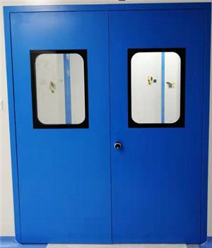 Customer-Tailored 50mm Thickness Stainless Steel Cleanroom System Partition Door