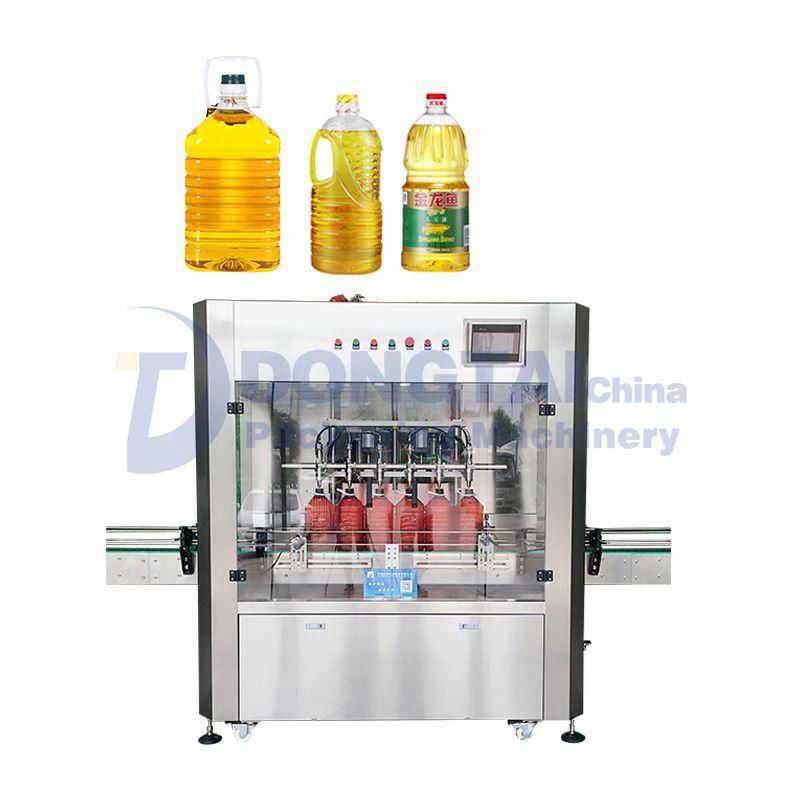 Cooking Oil Filling Machine  Automatic weighing edible oil filling machine  2