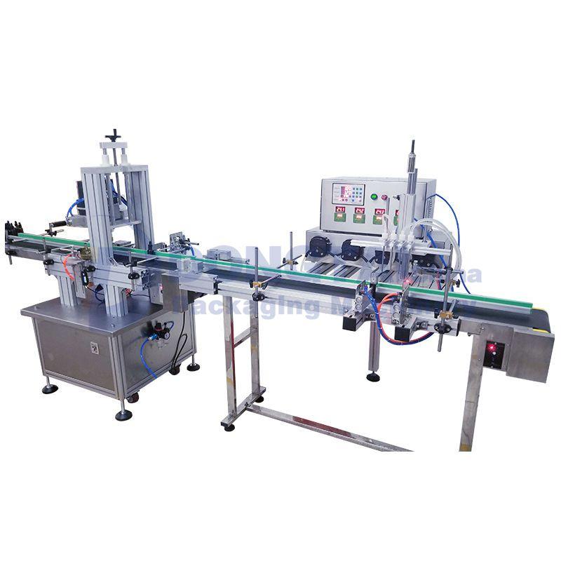 Liquid Filling And Capping Machine  Automatic filling and capping machine