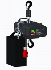 Electric hoist with 2T aluminum shell