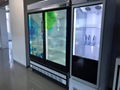 东莞市惠华电子厂家直销55寸透明液晶显示双开冰箱 2