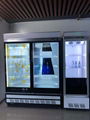 东莞市惠华电子厂家直销55寸透明液晶显示双开冰箱 3