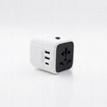 2019 gift promotion travel adapter with Taye C USB 4.5A plug adapter  4