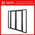 Australian Standard Aluminum Profile Aluminum French Door and Glass Swing Door 5