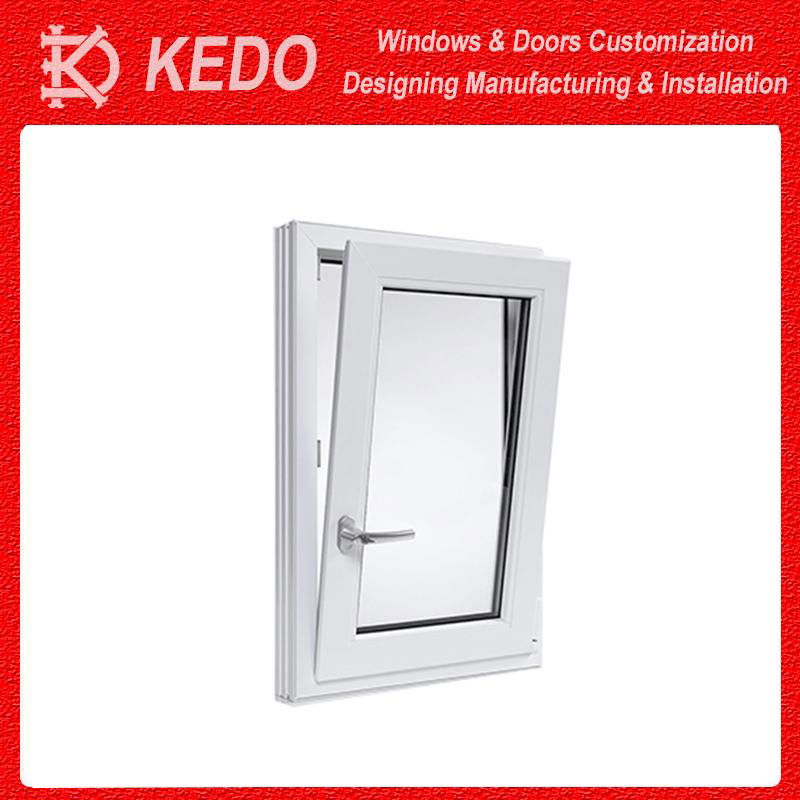  American Style Aluminum Frame Tilt Turn Window for Bathroom 5