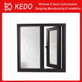 Feelingtop Thermal Break Reflective Double Glazing Aluminium Window Door 3