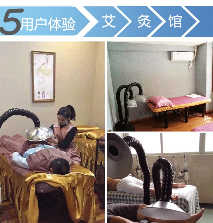 雙管艾灸消煙淨化系統 4