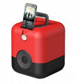 Mini 10 L Bluetooth Speaker cooler box with wheels for outdoor activity 2