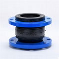 PN10 DN50 ansi rubber expansion joint flange connect 2