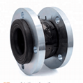 DN40 PN10 Stainless steel rubber expansion joint plumbing fitting 5