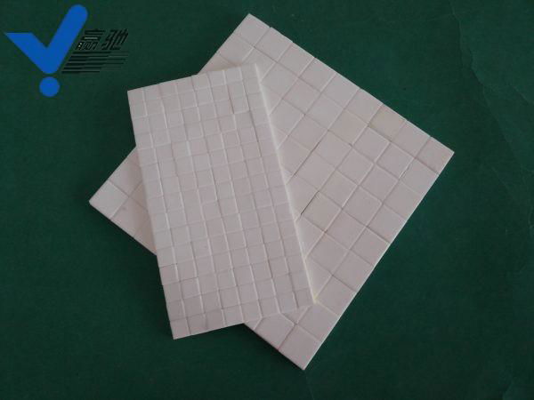 耐磨陶瓷贴片耐磨陶瓷片氧化铝陶瓷刚玉片陶瓷马赛克 5