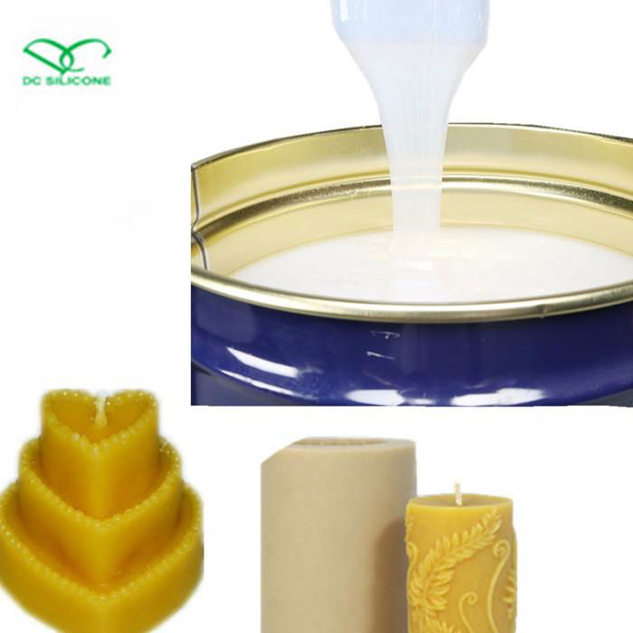 Candle mold making liquid silicone rubber with good hardness