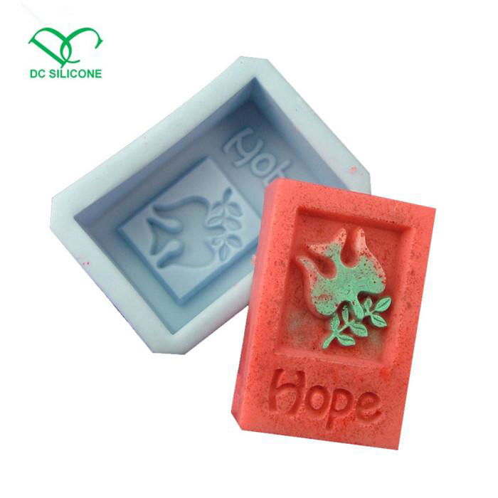 Fast curing liquid silicone rubber mold making for soap and candle 4