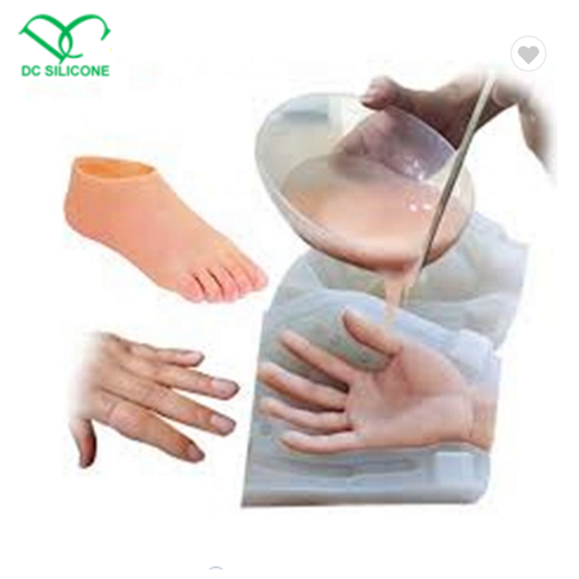  High Quality Medical Grade Low Shrinkage Liquid Silicone Rubber For Prostheses 
