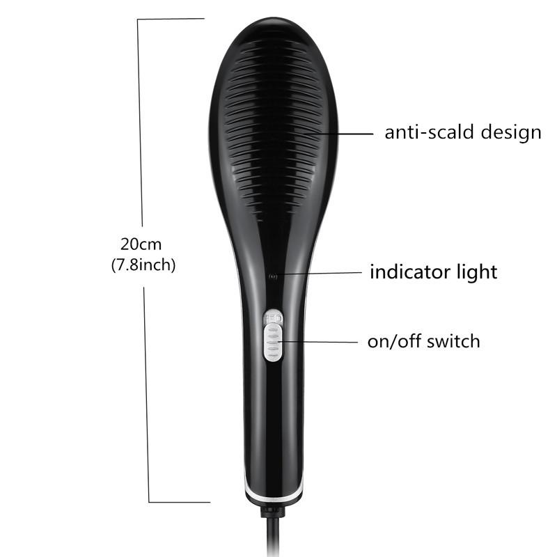 Automatic Portable Mini Hair Straightener Brush 5