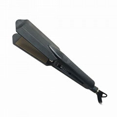 Electric Ceramic Titanium Wide Plate Fast Heat Up Hair Straightener 