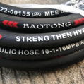 SAE 100 R2AT BLACK HYDRAULIC RUBBER BRAIDED HOSE