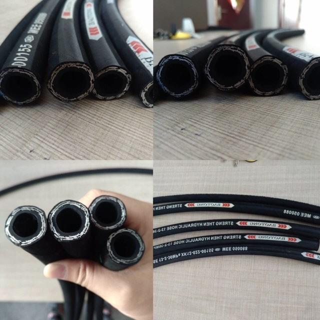 Hydraulic Braided Rubber Hose Offered In SAE DIN Standard 2