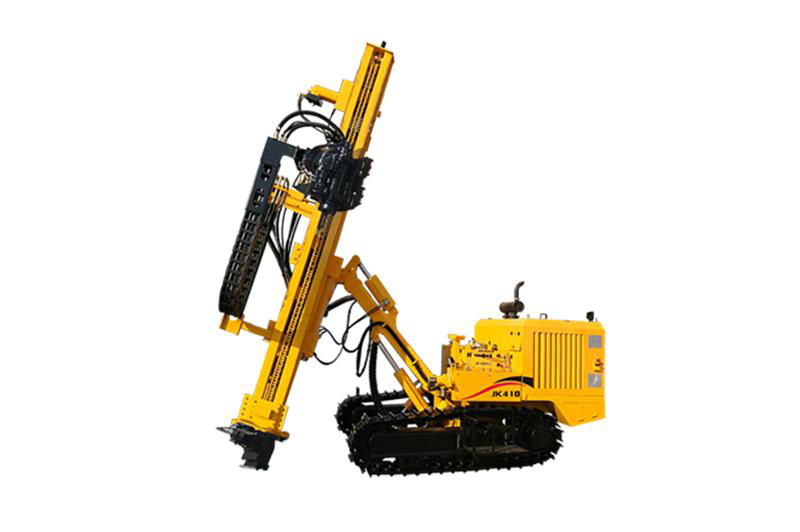 JK410 Crawler Mounted Pneumatic Tophammer Drill Rig