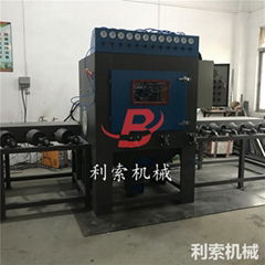 圓管噴砂機 利索圓管外壁自動噴砂機