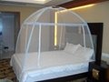 AMVIGOR Folded Mosquito Net with Two Doors 2