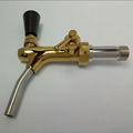 American standard PVD plated brass beer faucet for home beer drinking 1