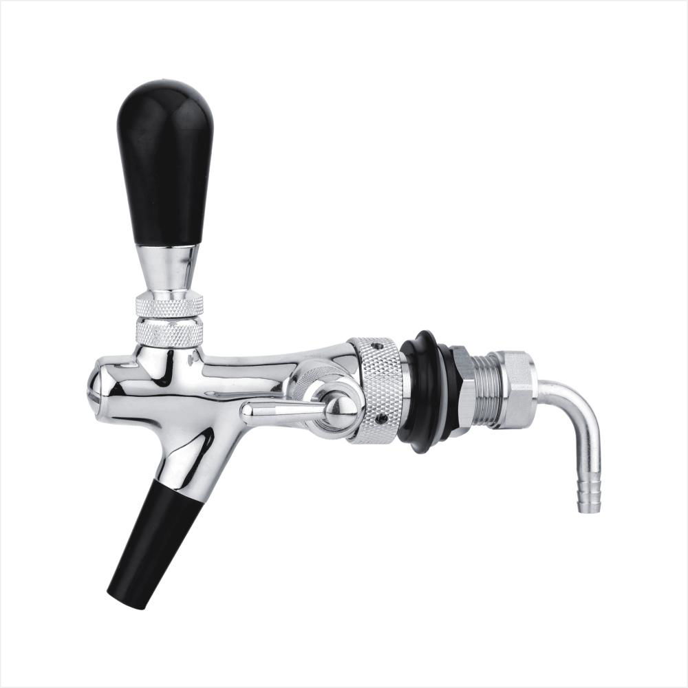 ordinary chrome plated brass beer tap for kegerator